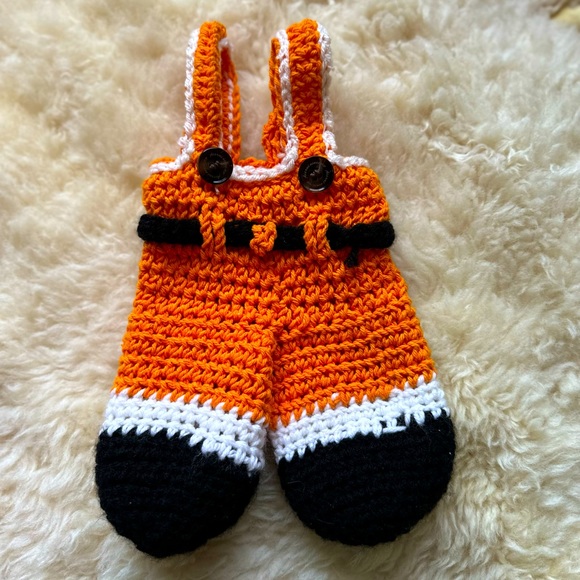 Other - Crocheted Teddy Bear Overalls